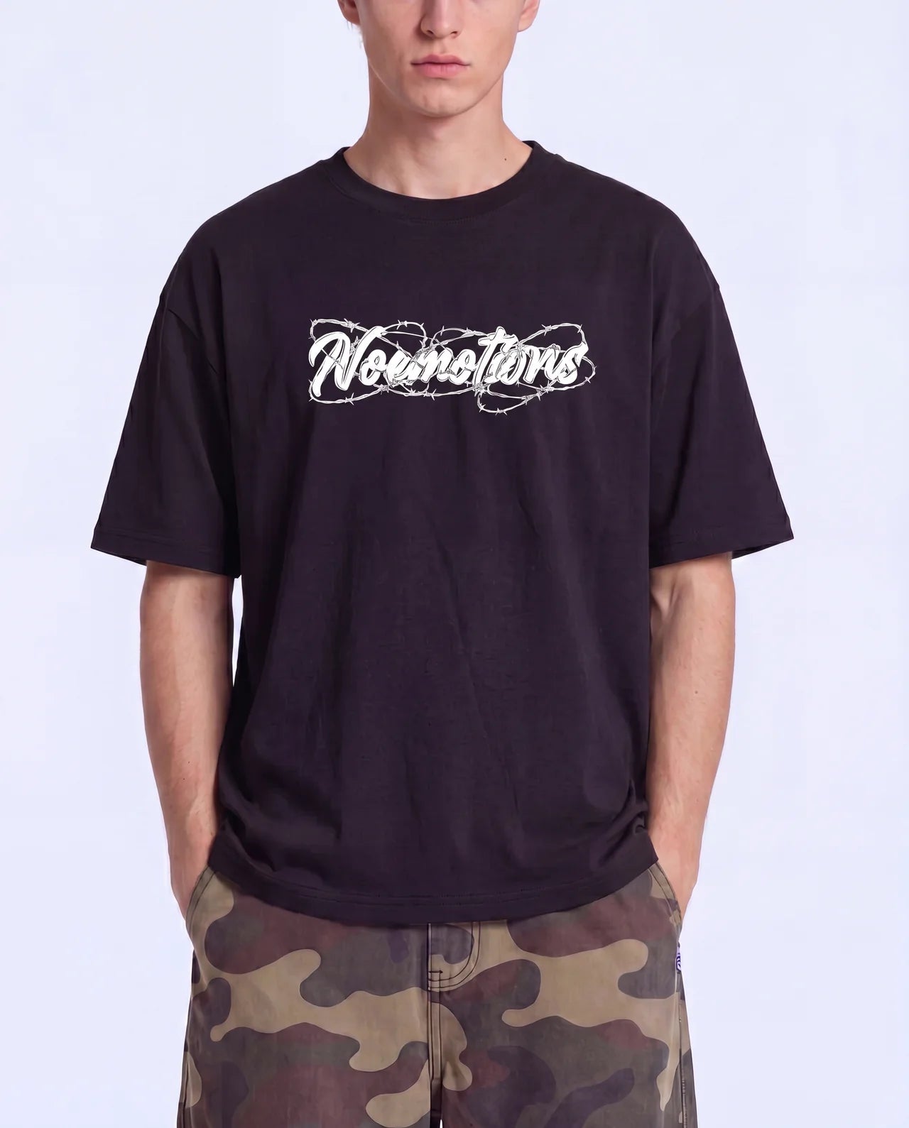 Noemotions Broken Heart Tee Black