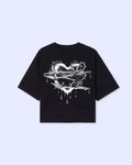 Noemotions Broken Heart Tee Black