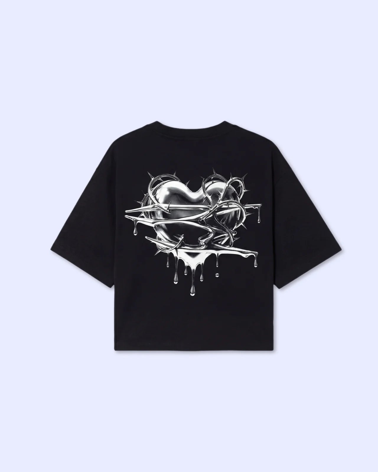 Noemotions Broken Heart Tee Black