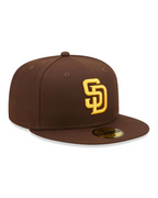 New era Gorra San Diego Padres Authentic On Field 59FIFTY Fitted Marrón