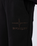 Pxp pantalón negro camuflaje