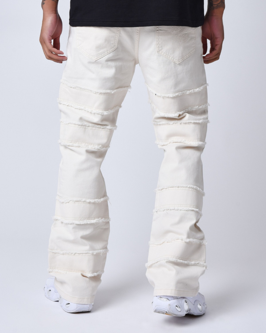 Pxp vaquero flared blanco