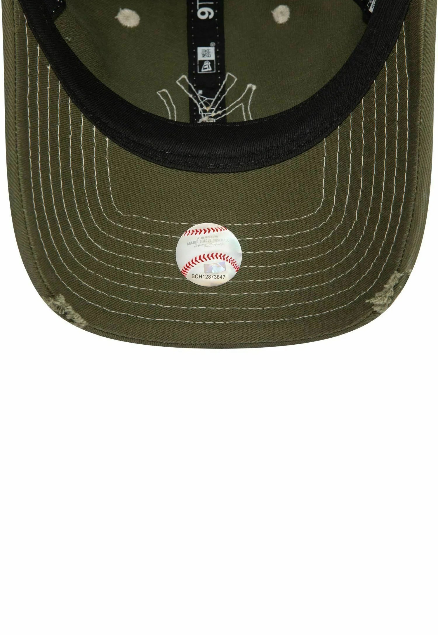 New era 9TWENTY DISTRESS NEW YORK YANKEES OLIVE