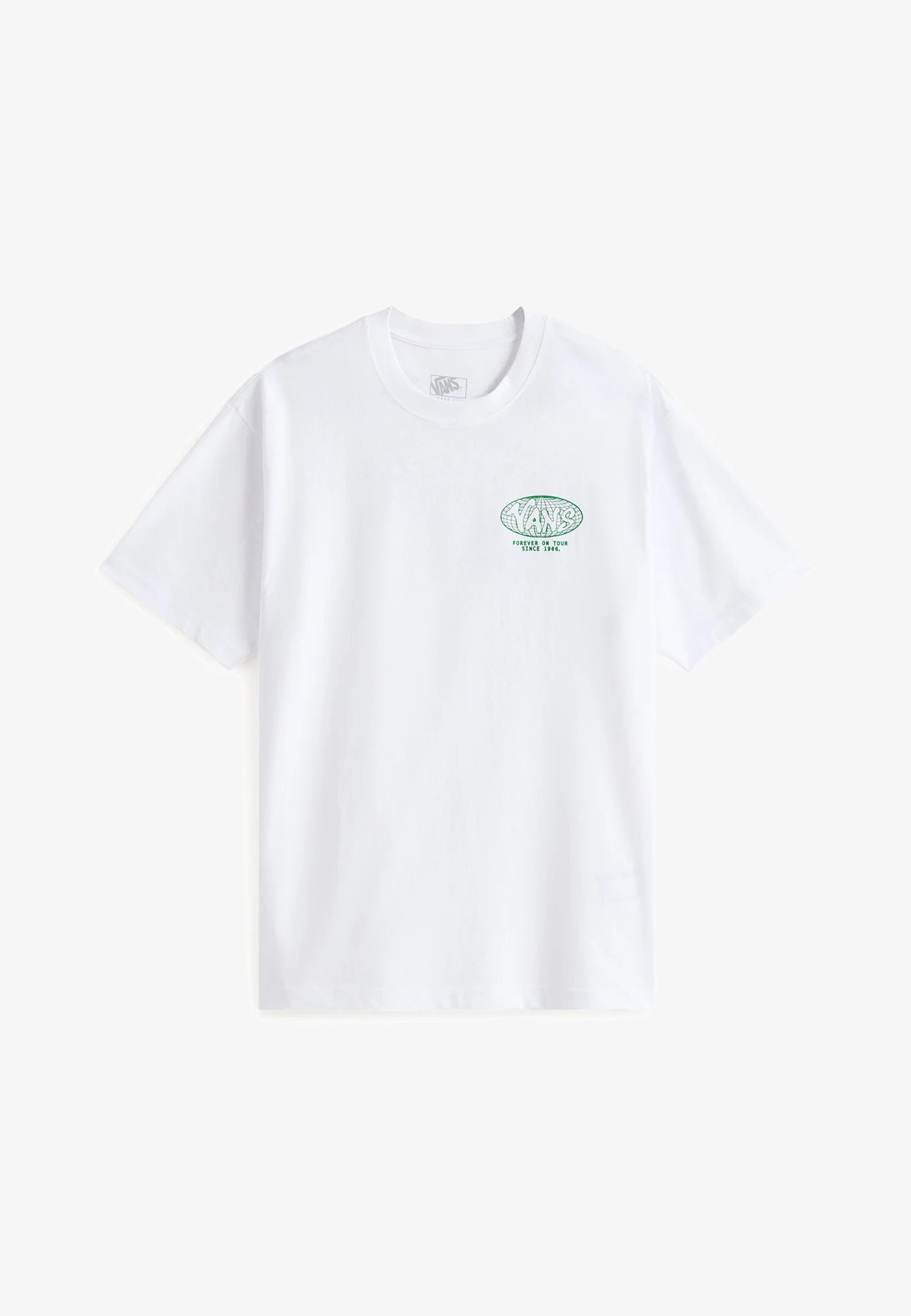 VANS WORLD TOUR SS TEE WHITE