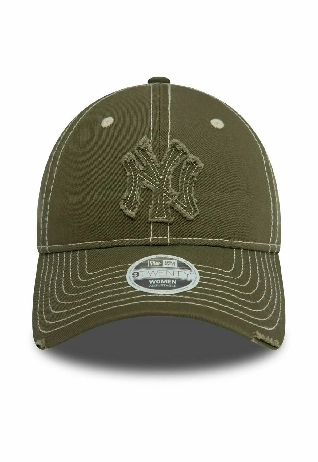 New era 9TWENTY DISTRESS NEW YORK YANKEES OLIVE