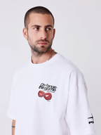 Pxp Camiseta Blanca Cerezas