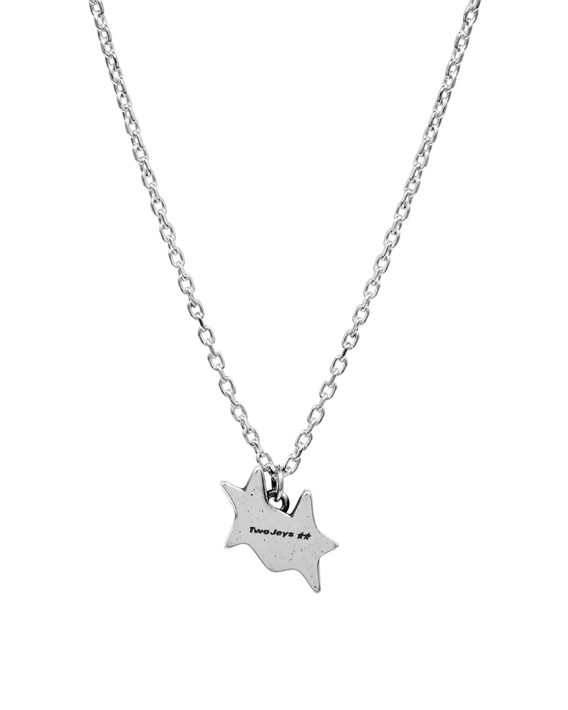 Two jeys COLLAR TILTED ENAMELED