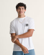 VANS HOT LINES SS TEE WHITE