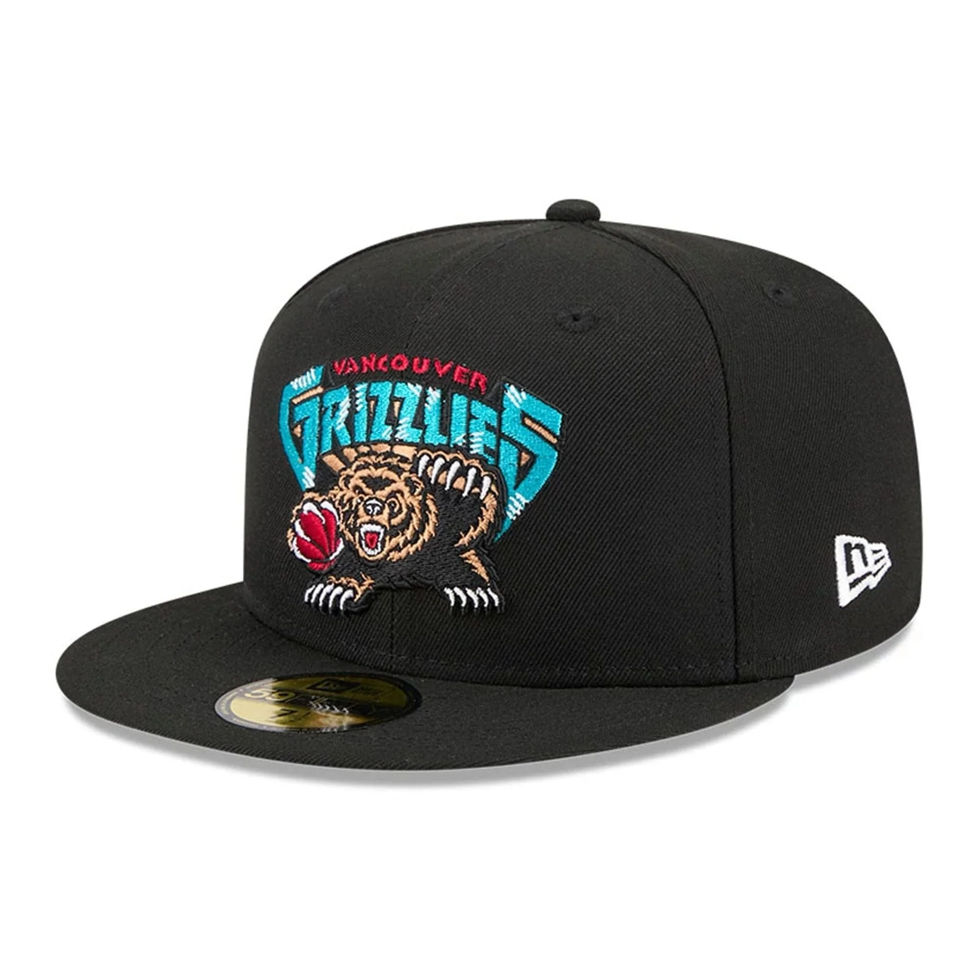 Vancouver Grizzlies NBA Hardwood Classic Black 59FIFTY Fitted Cap