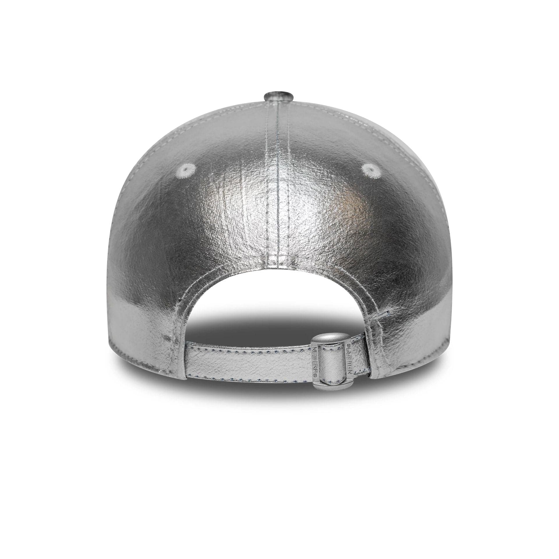 New era New York Yankees Womens MLB Metallic Silver 9FORTY Adjustable Cap