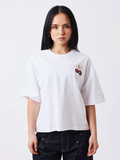 Pxp Camiseta Blanca Mujer Cerezas