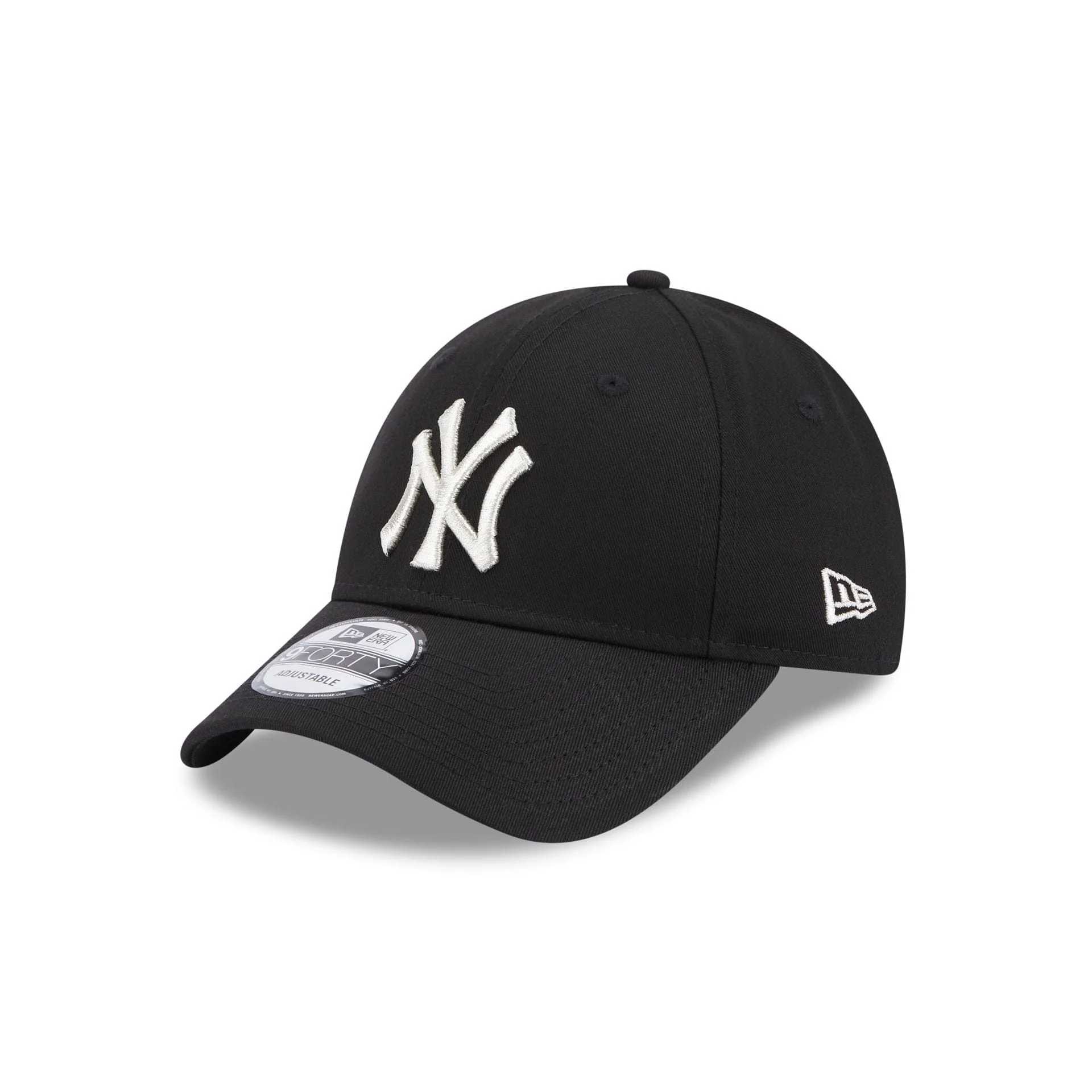 New era New York Yankees Metallic Logo Black 9FORTY Adjustable Cap