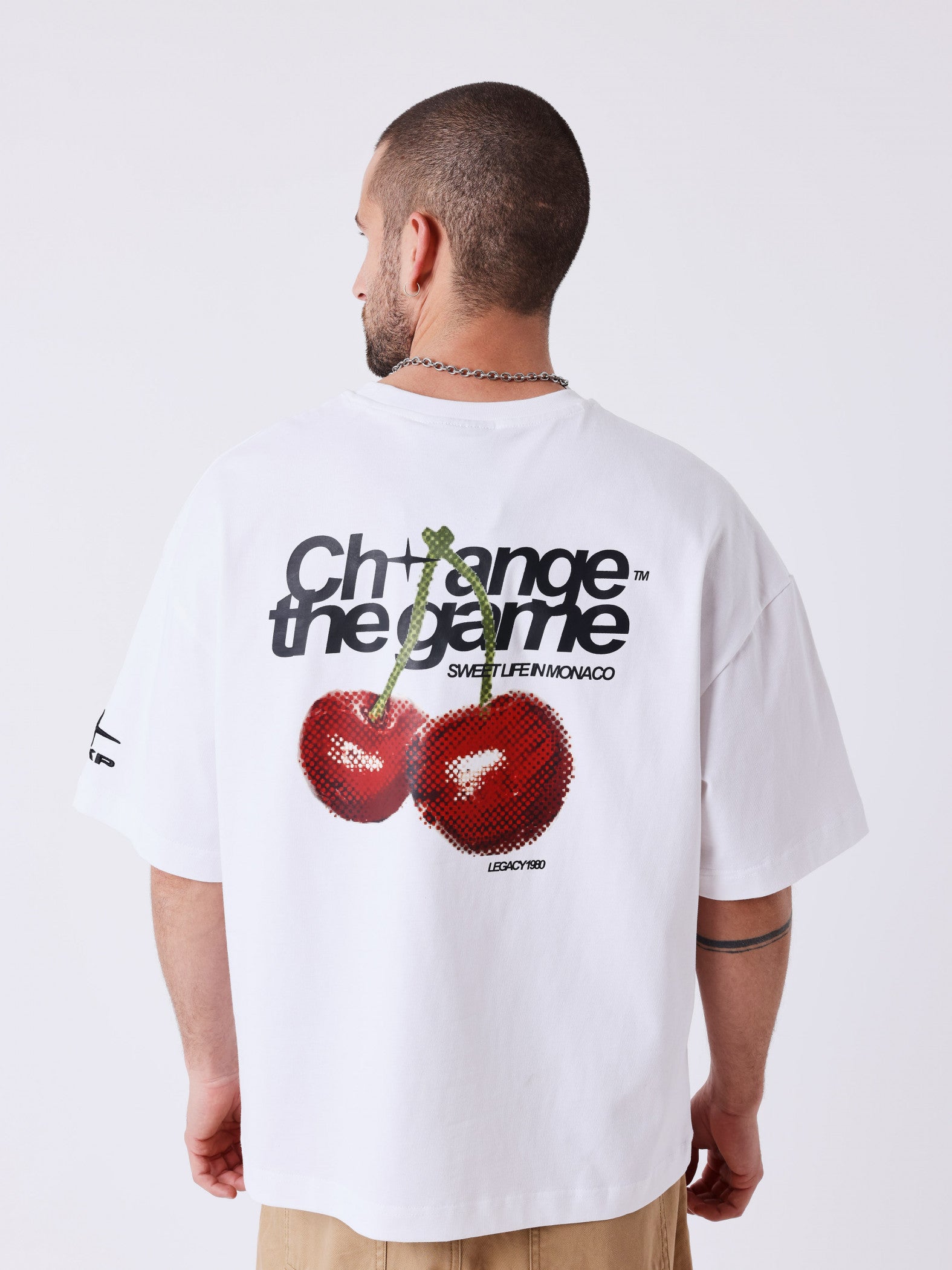 PXP Camiseta Cerezas Blanca