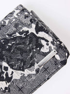 PXP BOLSO BANDOLERA CON MOTIVO ABSTRACTO NEGRO