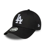 New era LA Dodgers Womens MLB League Essential Black 9FORTY Adjustable Cap