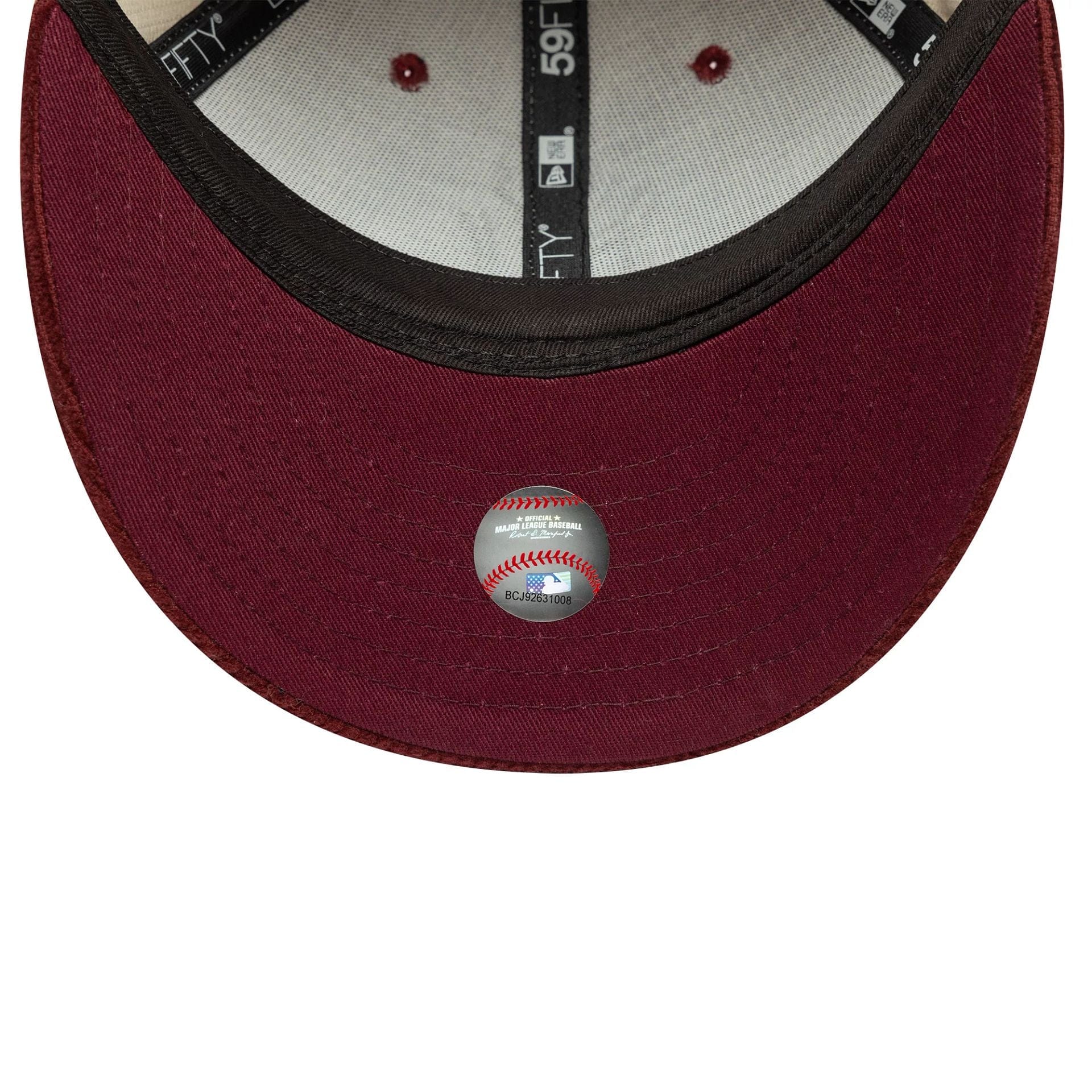 Gorra New York Yankees MLB Cord Low Profile 59FIFTY Fitted Crema