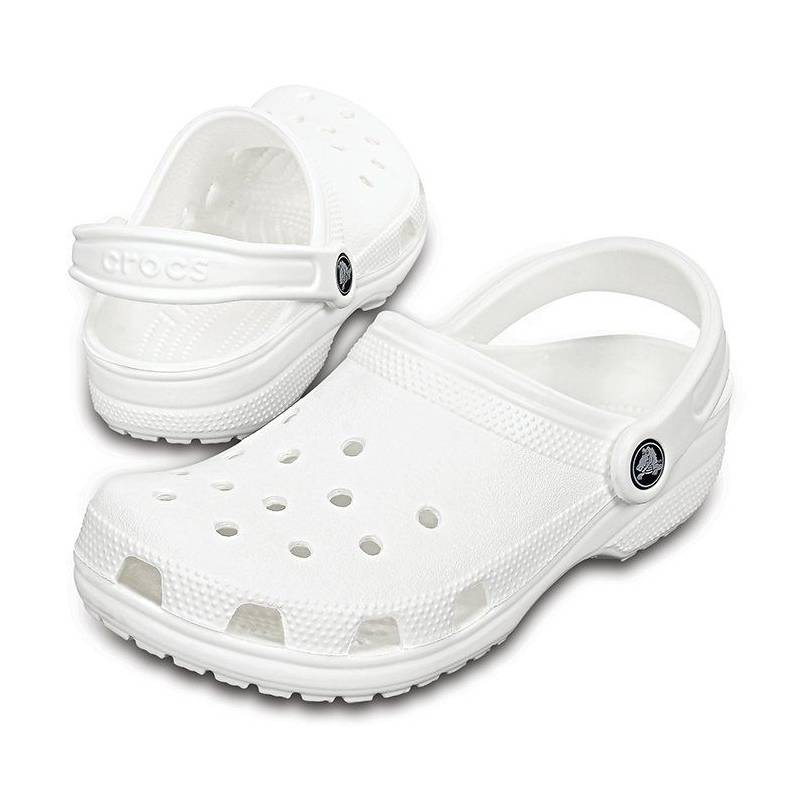 Crocs Clasicas Blancas Unisex