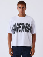 PXP CAMISETA DE MANGA CORTA GRAFF BLANCA