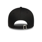 New era LA Dodgers Womens MLB League Essential Black 9FORTY Adjustable Cap
