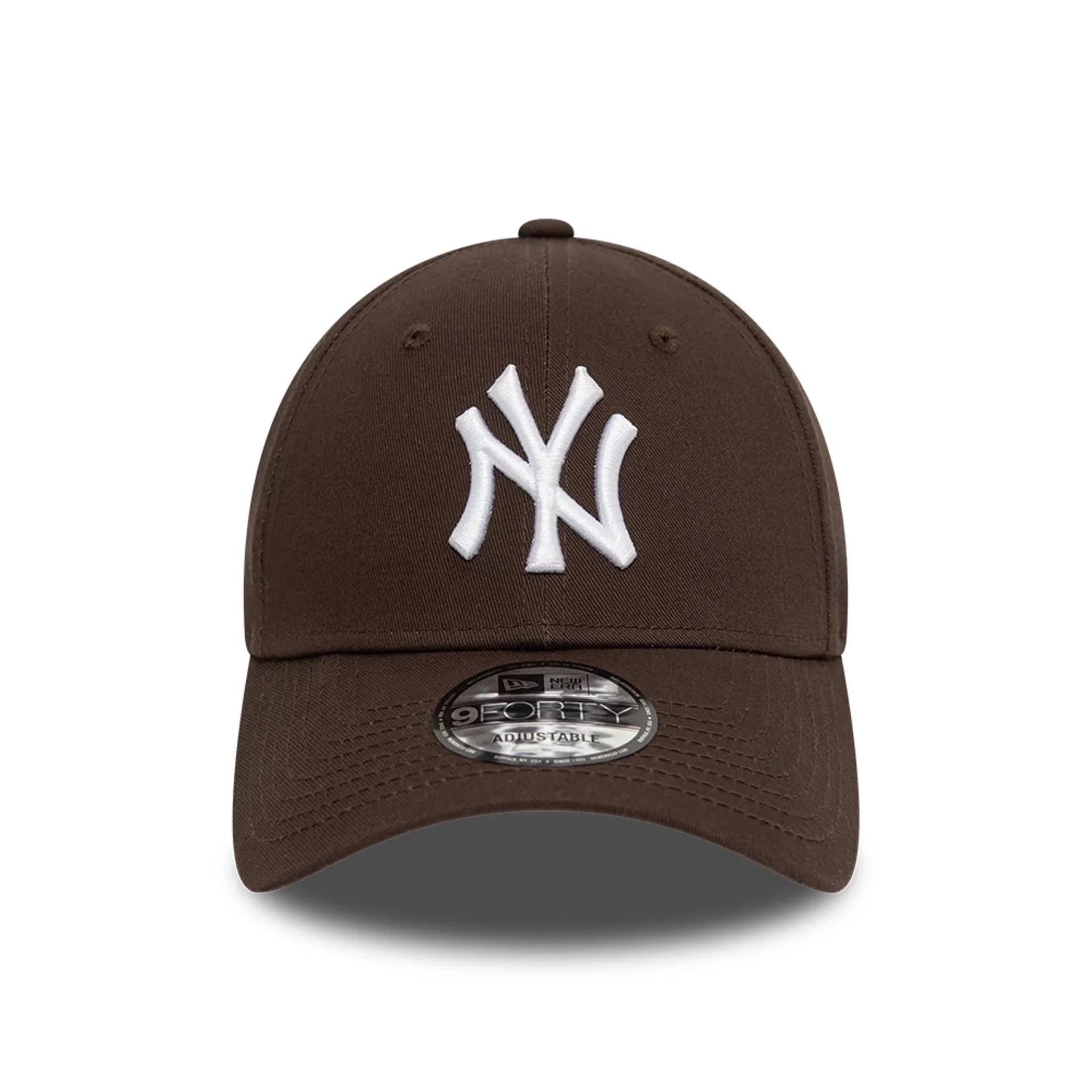 New era New York Yankees League Essential Dark Brown 9FORTY Adjustable Cap