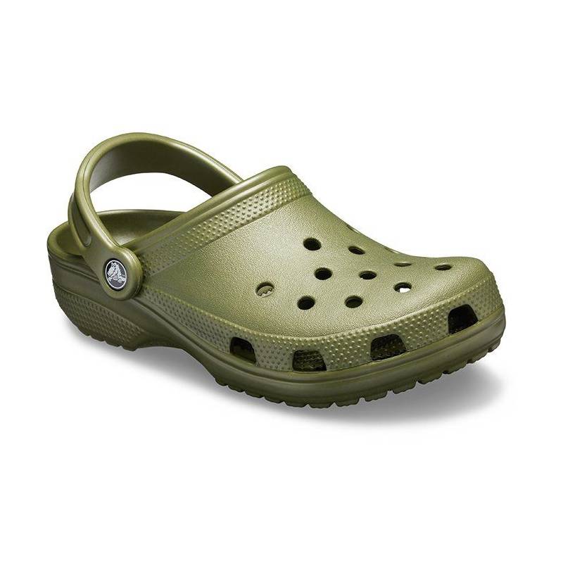 Crocs Clasicas Verde Militar Unisex