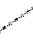 Two jeys PULSERA ENAMELED STARS NEGRA