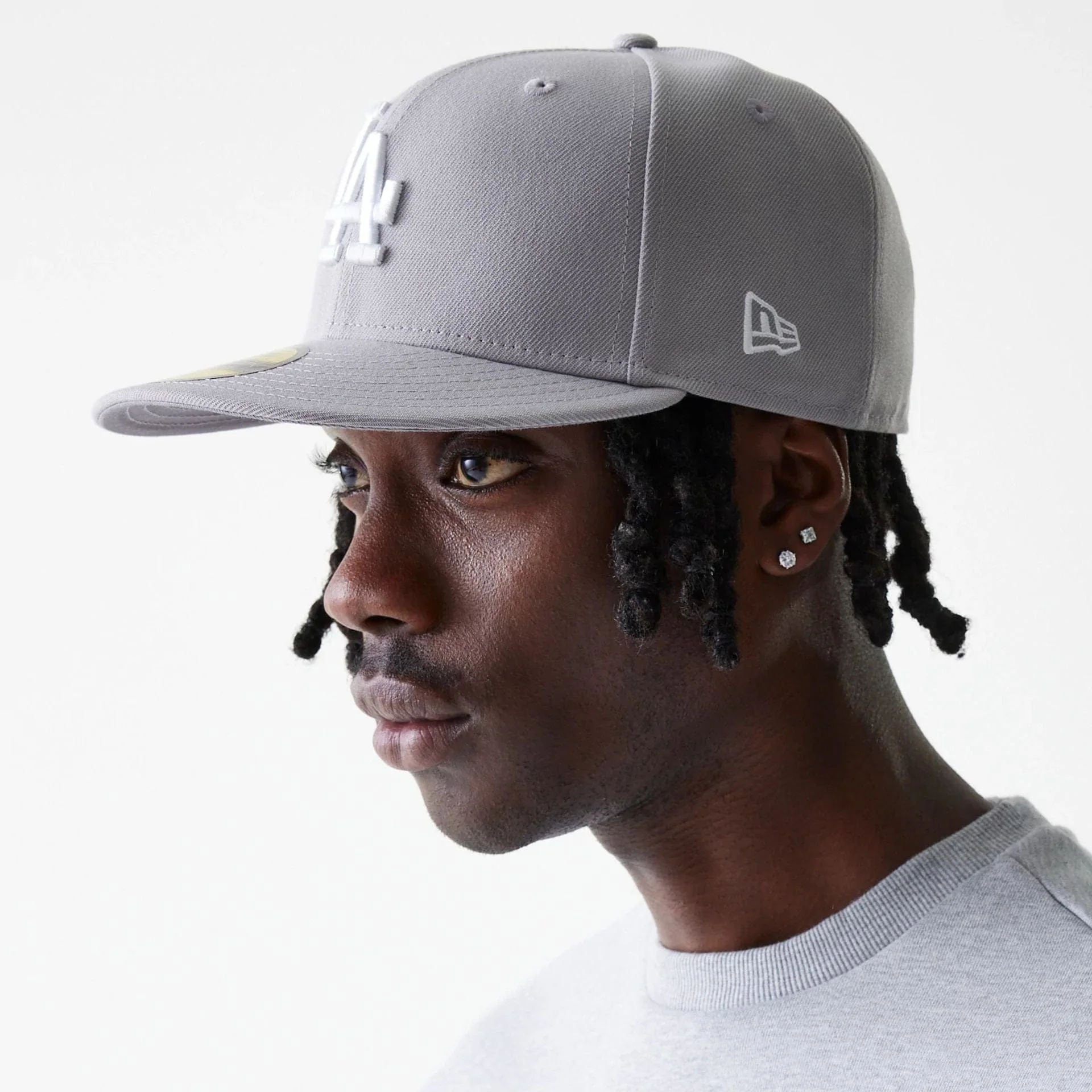 LA Dodgers gorra Grey 59FIFTY Fitted Essential