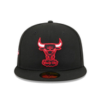 New era Chicago Bulls NBA Hardwood Classic Black 59FIFTY Fitted Cap