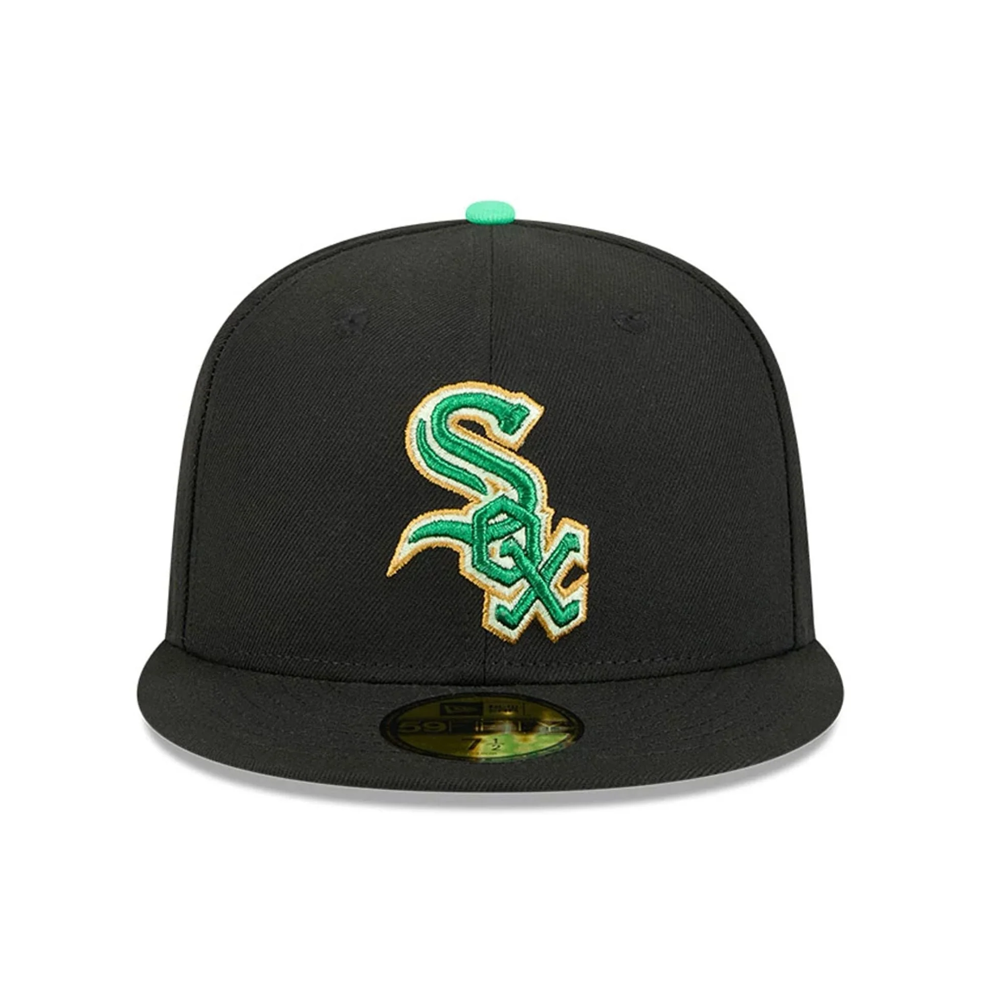 New Era Gorra MLB Saint Patrick's Day Chicago White Sox 59FIFTY Fitted Negro