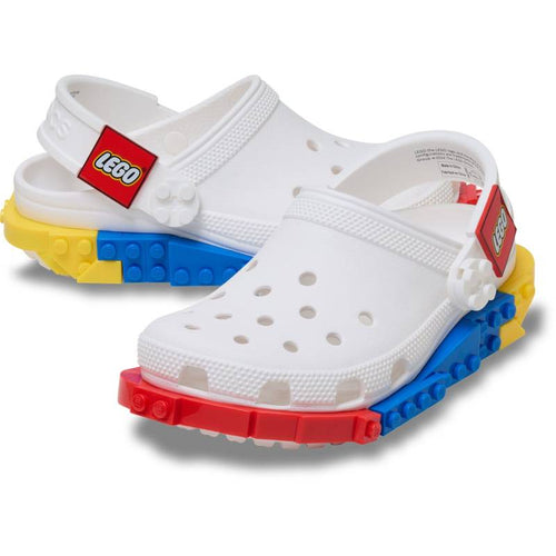 Crocs Lego Blancas