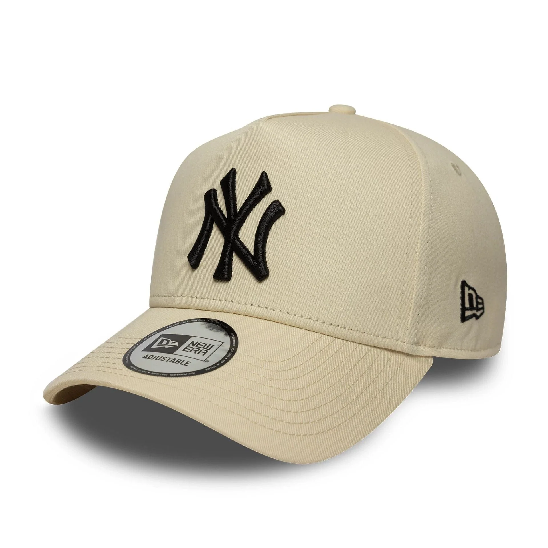 New era New York Yankees MLB Sidepatch Light Beige 9FORTY E-Frame Adjustable Cap