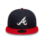 New era Gorra New Era Atlanta Braves MLB Authentic On Field Home Azul Marino 59FIFTY