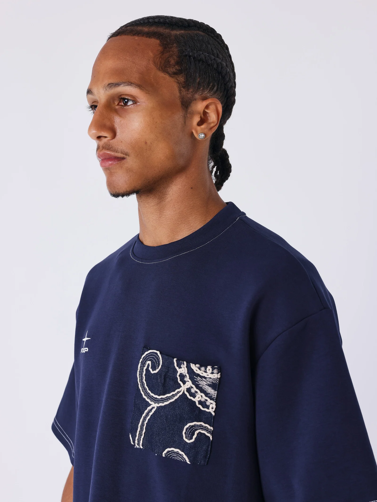 Pxp Camiseta Bandana Azul Marino