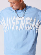 PXP CAMISETA DE MANGA CORTA GRAFF AZUL