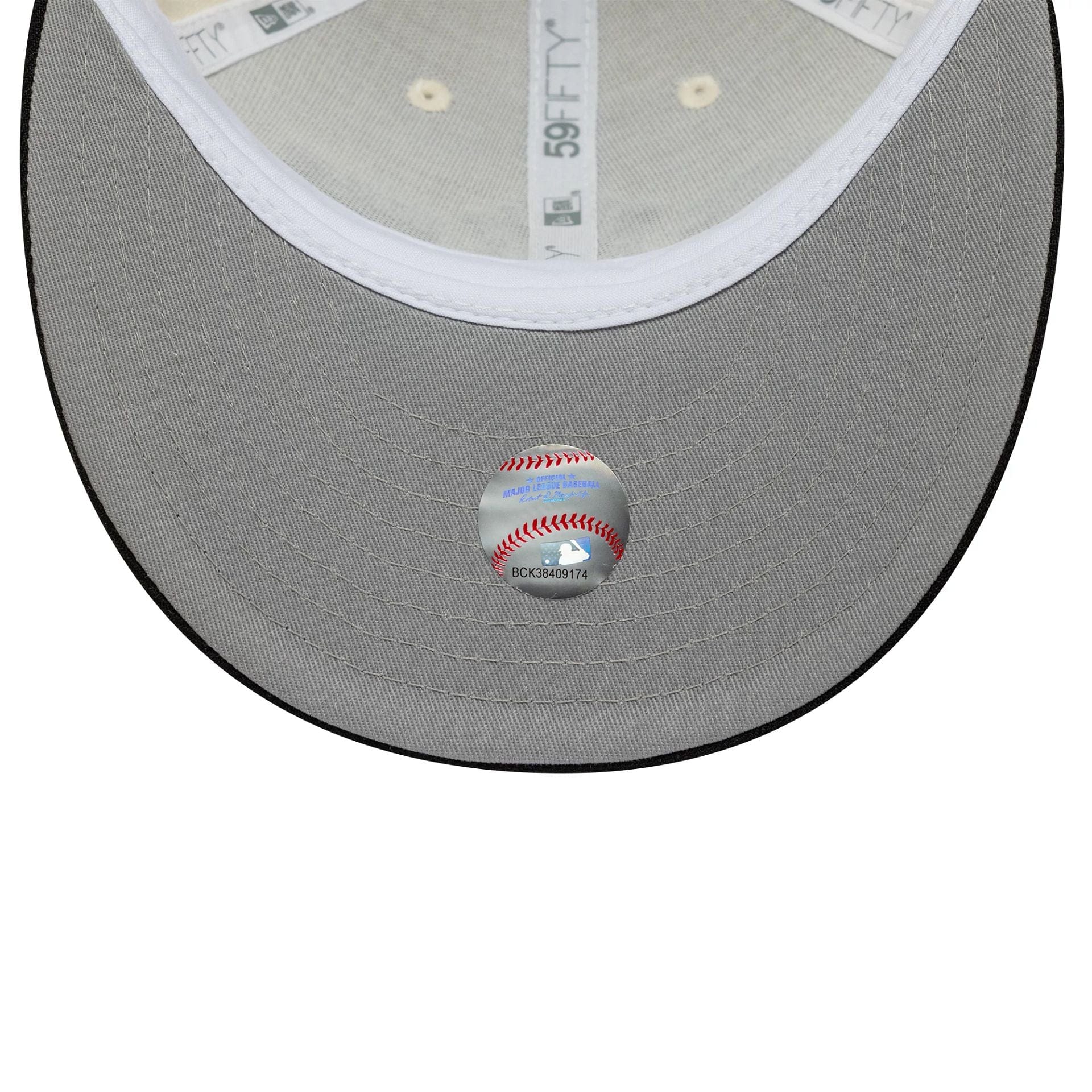 New Era Gorra MLB Cooperstown New York Yankees ‎59FIFTY Fitted Beige