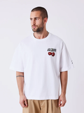 Pxp Camiseta Blanca Cerezas