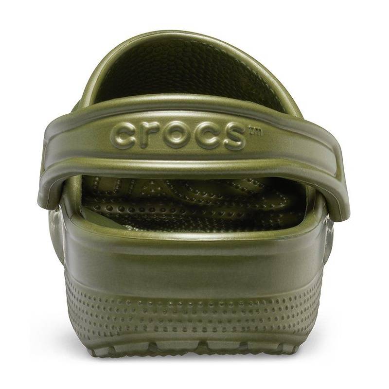Crocs Clasicas Verde Militar Unisex