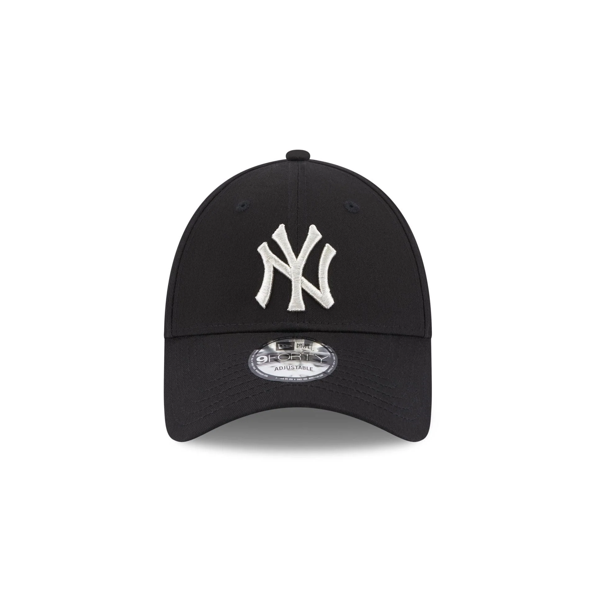 New era New York Yankees Metallic Logo Black 9FORTY Adjustable Cap