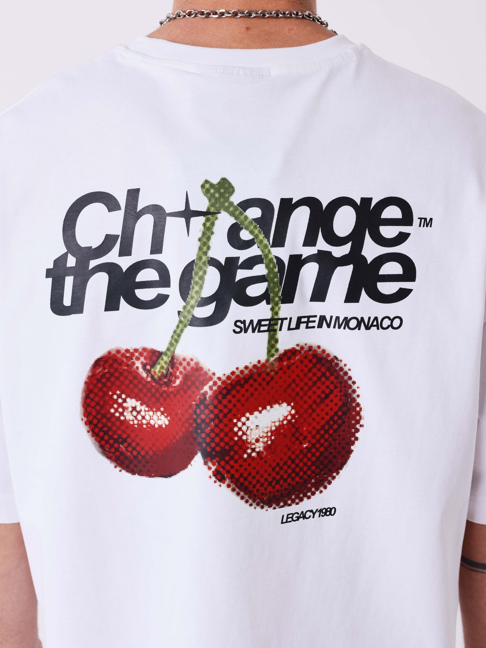 PXP Camiseta Cerezas Blanca
