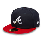 New era Gorra New Era Atlanta Braves MLB Authentic On Field Home Azul Marino 59FIFTY