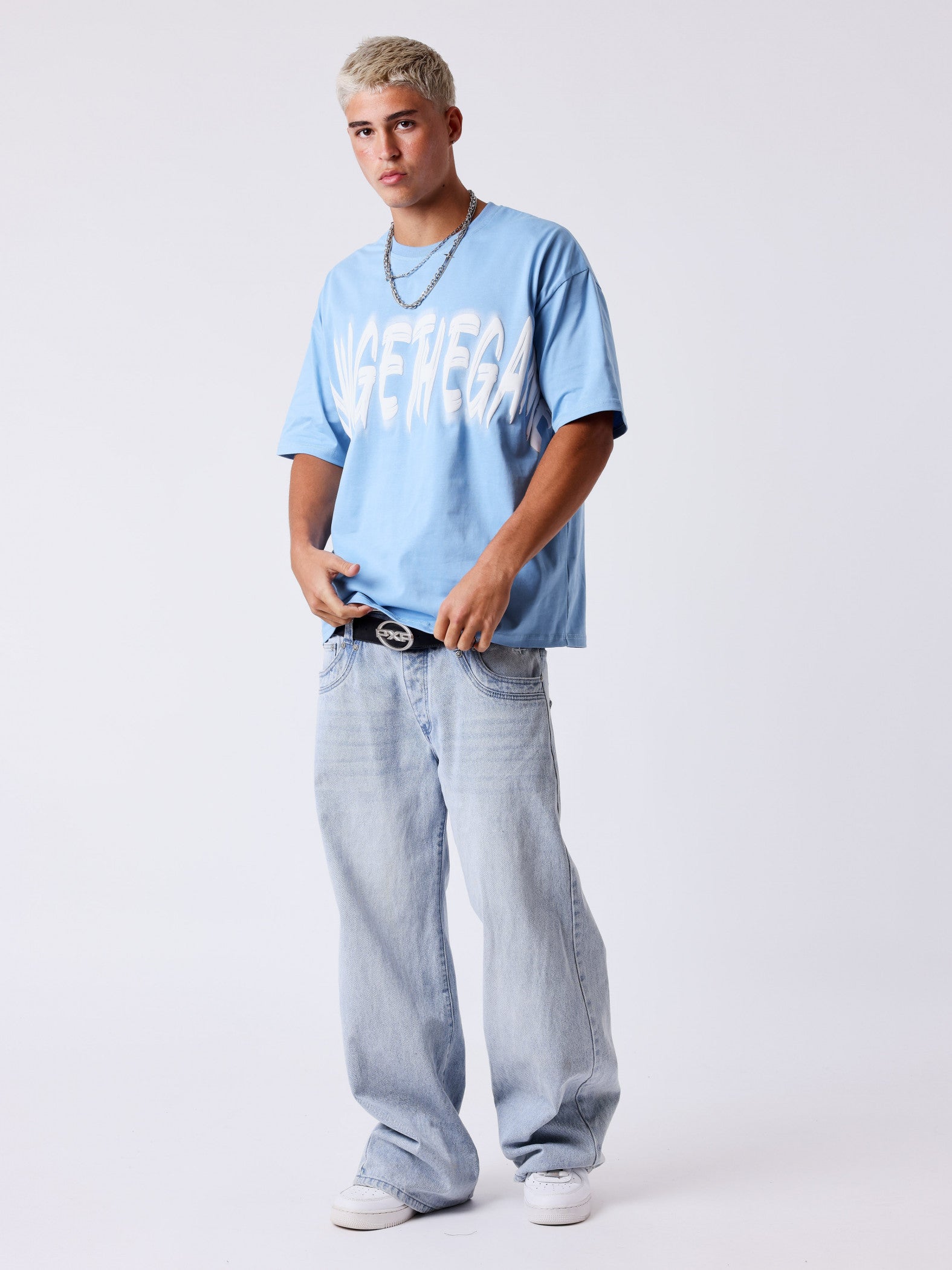 PXP CAMISETA DE MANGA CORTA GRAFF AZUL