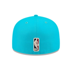 New era Charlotte Hornets NBA Hardwood Classic Turquoise 59FIFTY Fitted Cap