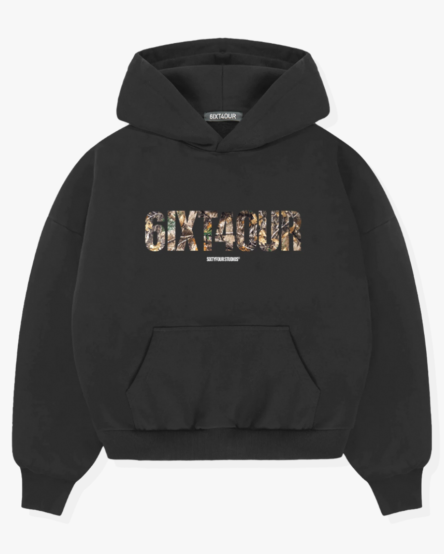 6ixty4our FOREST CAMO HOODIE