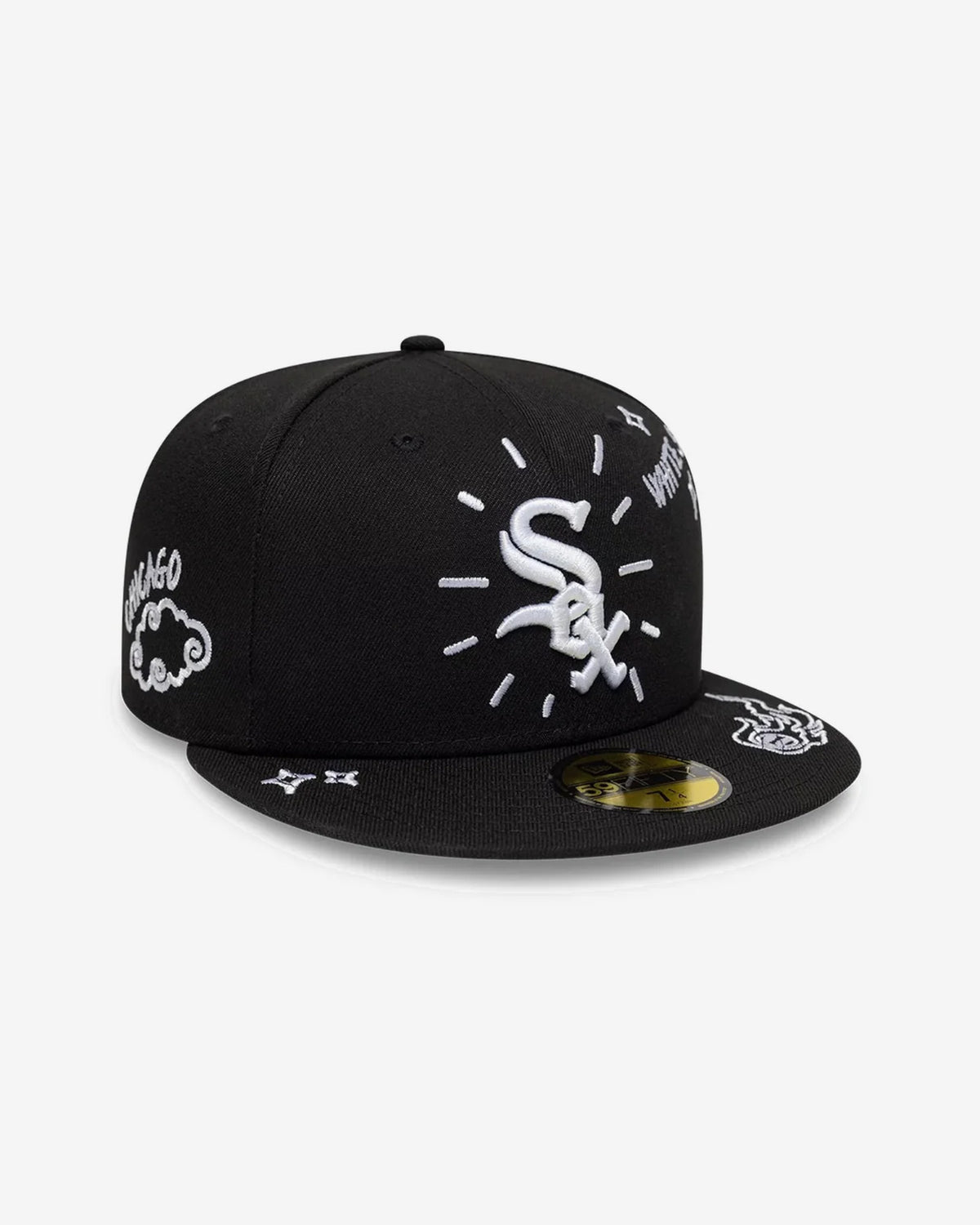 New era MLB Scribble 59FIFTY Chichi Blkwhi