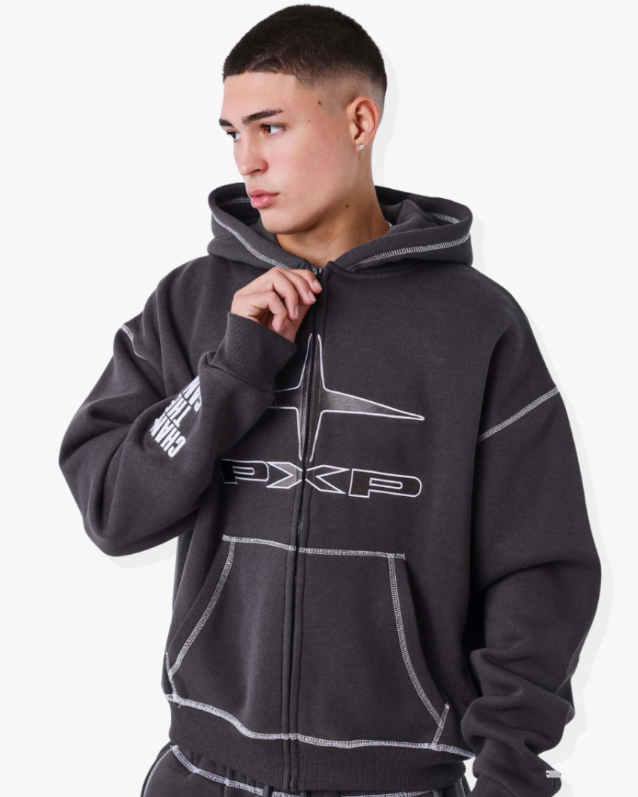 Sweat À Capuche Zippe Uk Drip