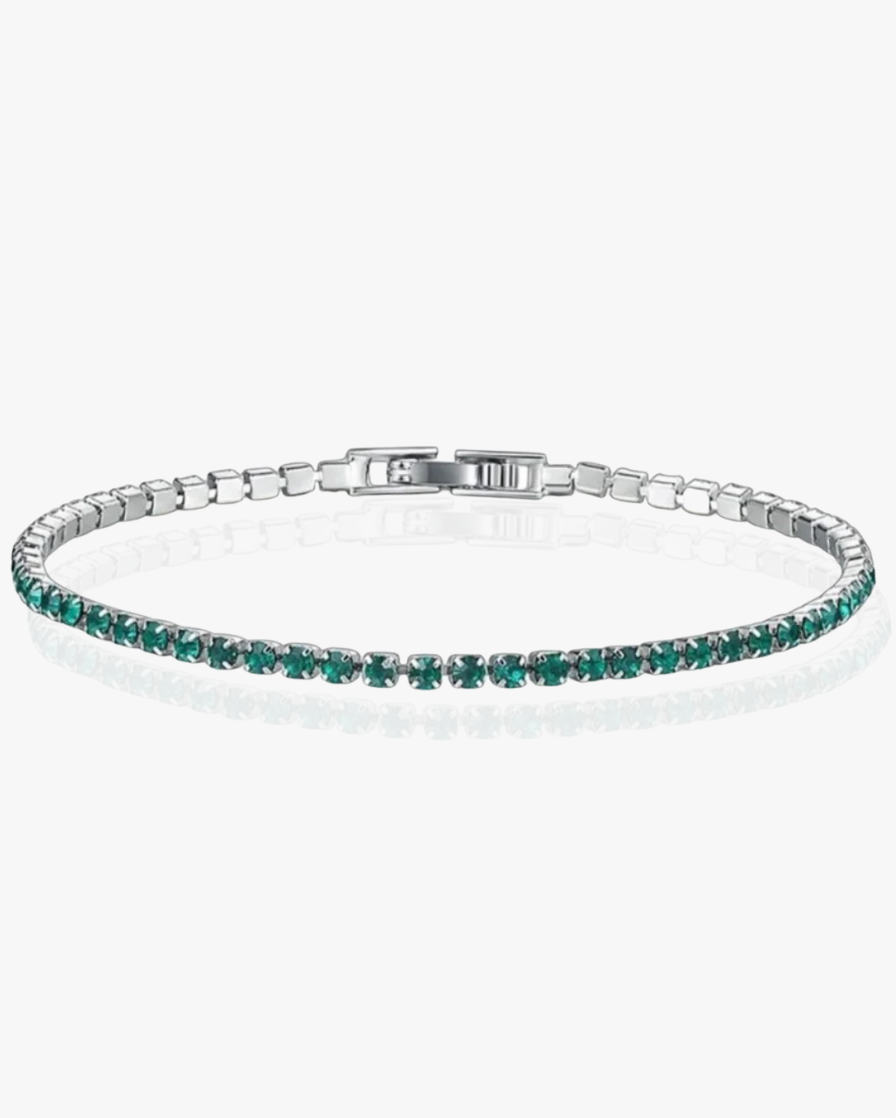 Bracciale “Tennis Green” KATERIN