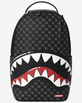SPRAYGROUND  SHARKS IN PARIS WTF BUBBLY
BLACK CHECK BACKPACK